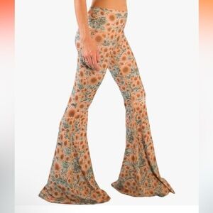 Teeki Sunrise Bell Bottoms XS new without tags